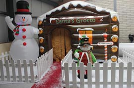 Inflatable Santa Grotto Hire Easct Limerick